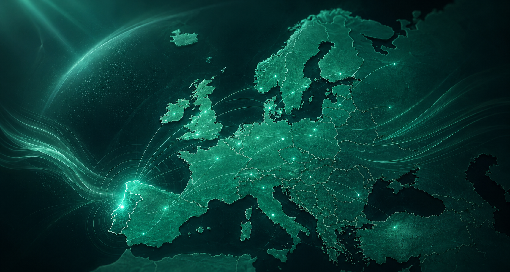 Routes that connect continents